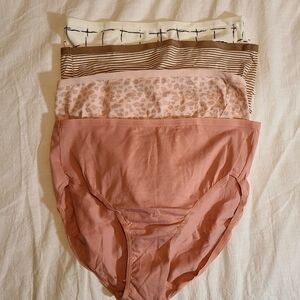 New 4 Pair Auden Briefs, Sz Med